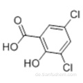 Benzoesäure, 3,5-Dichlor-2-hydroxy-CAS 320-72-9